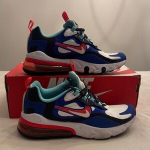 Nike Kids Multicolor Air Max 270 React Sneakers, sz 5y